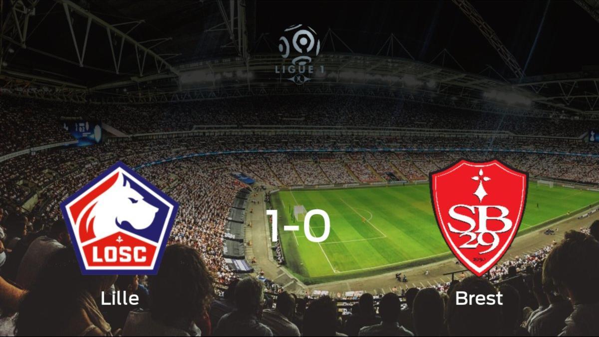 El OSC Lille logra la victoria después de ganar 1-0 al Brest