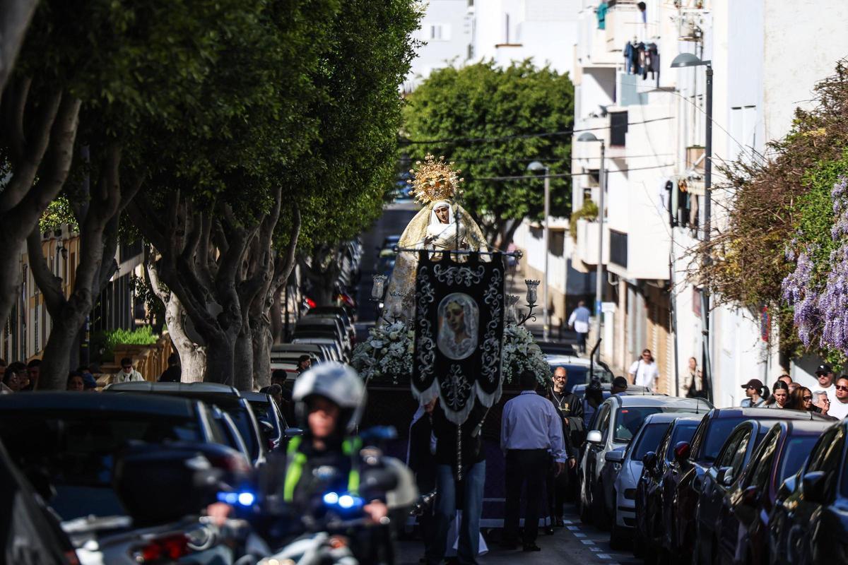 Las imágenes del Santo Encuentro en el parque Reina Sofía de Ibiza