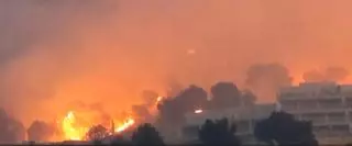Estabilizan el incendio forestal de Altea y los desalojados regresan a sus viviendas