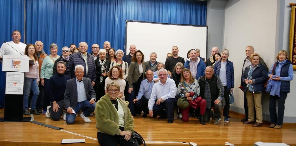 Miembros del nuevo partido, en la presentación