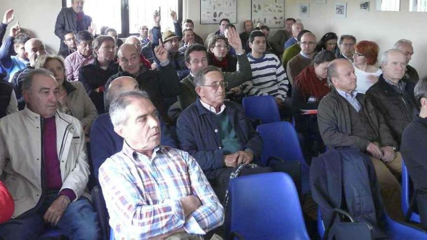 Asistentes a la jornada de agricultura ecológica.