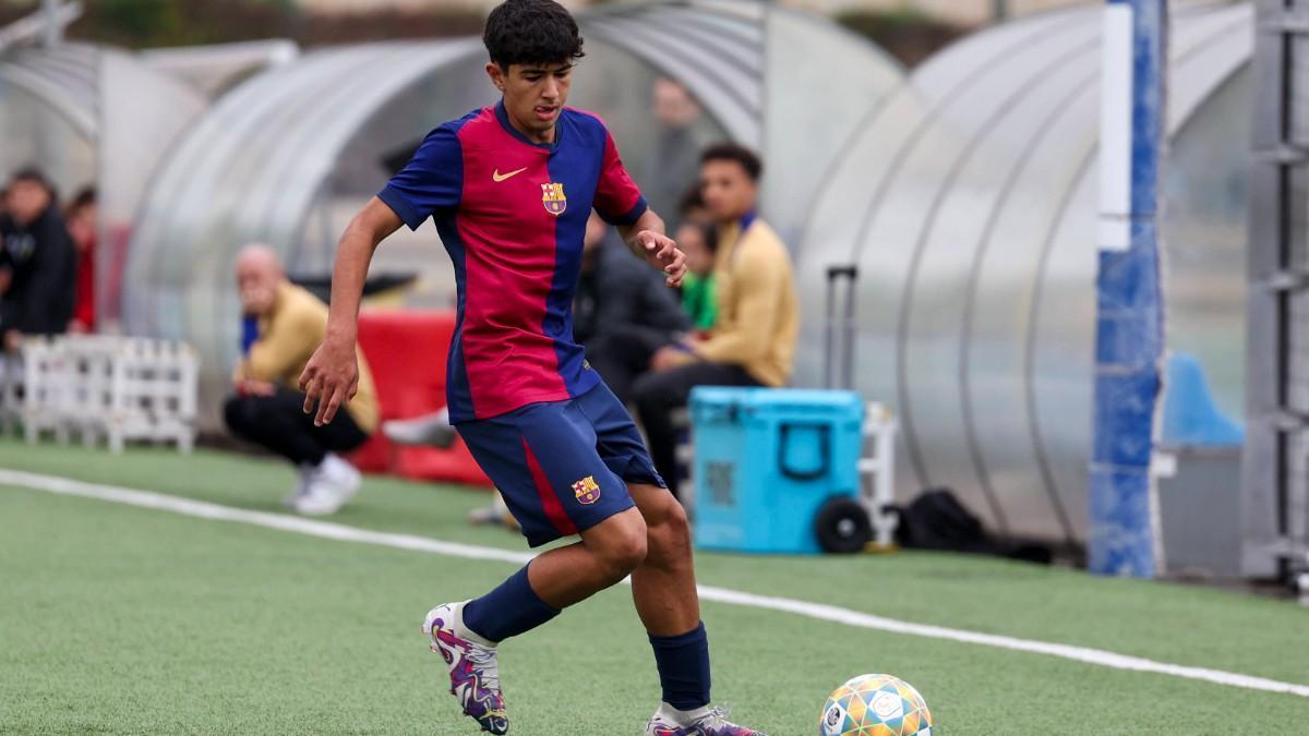 Ahmed Abarkane es un zurdo muy rápido y técnico