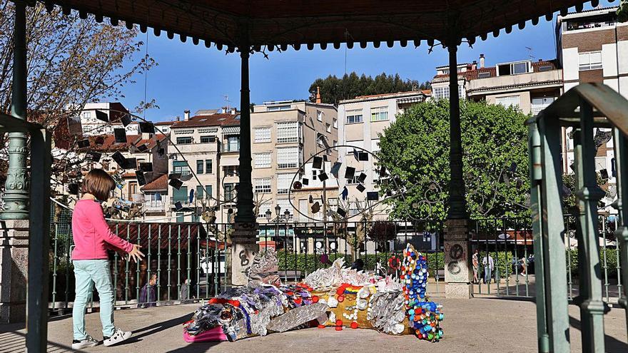 El arte del desecho luce en Redondela