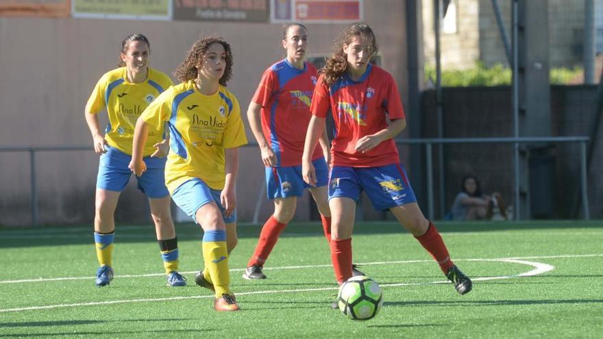 Partido de semifinales de Copa entre el Ana Vidal Atlético Arousana y el Umia