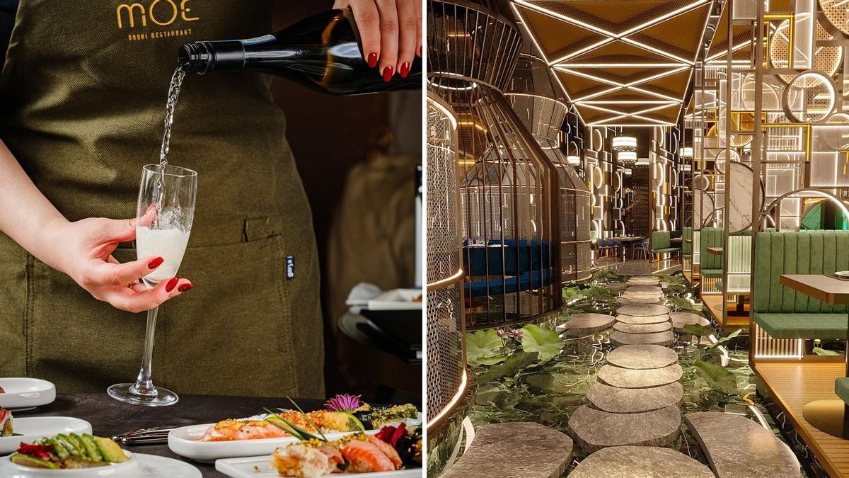 Moe Sushi abre su primer bufet en Málaga.