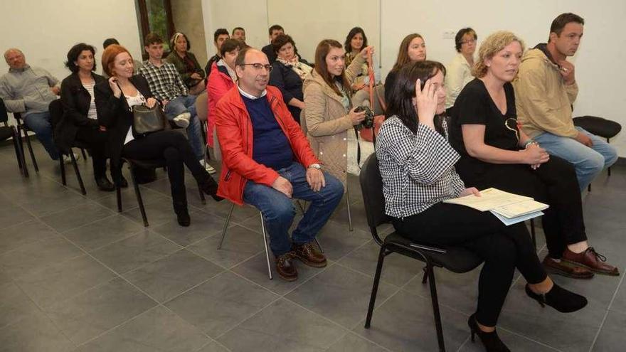 Acto de clausura del Obradoiro de Emprego Vista Real II, en Vilanova de Arousa. // Noé Parga