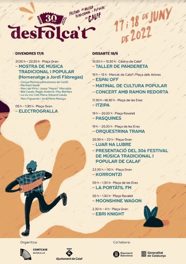 Cartell amb els horaris