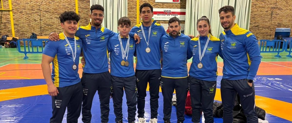 El Keltoi acaba cuarto por equipos en el Campeonato Gallego Senior