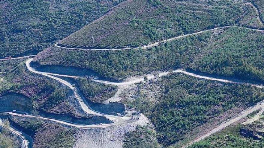 Túnel de O Corno, en la provincia de Ourense. // FdV