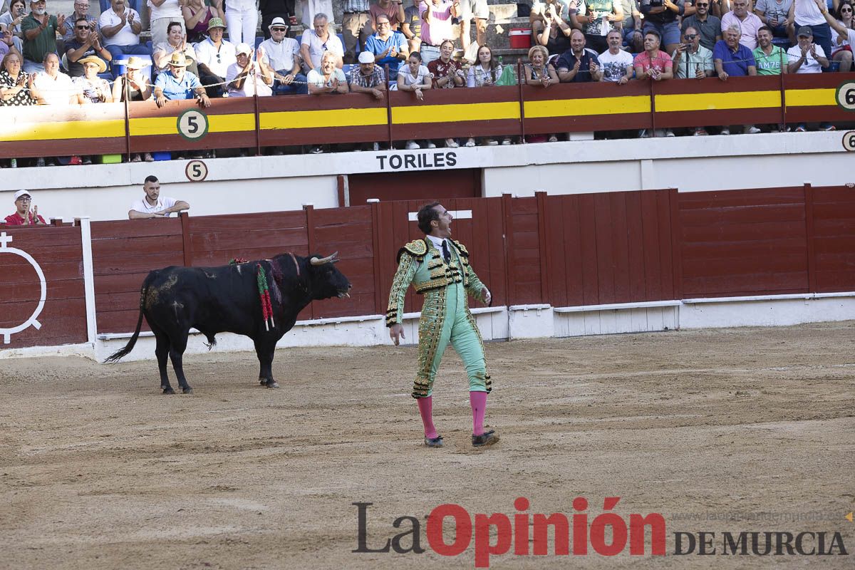 Corrida de toros en Abarán (El Fandi, Emilio de Justo, El Payo)