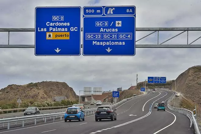 El nuevo enlace de la Circunvalación corta la ruta ciclista del norte de la Isla