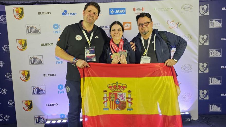 Irene Blanco reina en el Europeo sub 23 de Polonia