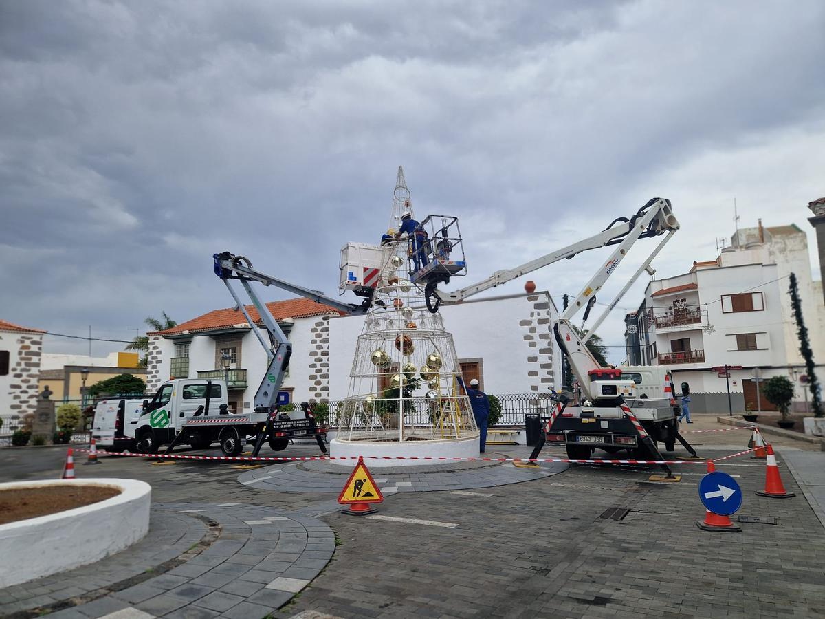 Telde prepara el encendido de las luces navideñas para el 30 de noviembre
