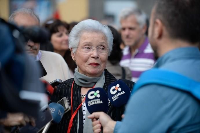 ARUCAS. Entierro de los restos encontrados en el Pozo de Tenoya.  | 24/03/2019 | Fotógrafo: José Carlos Guerra