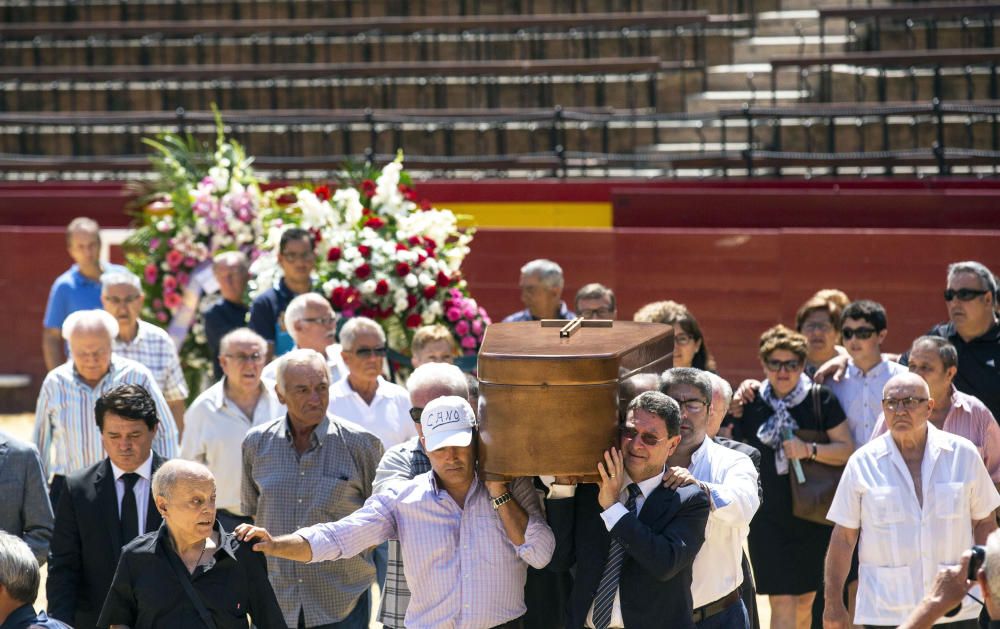 Último adiós a 'Canito' en la plaza de toros de Valencia