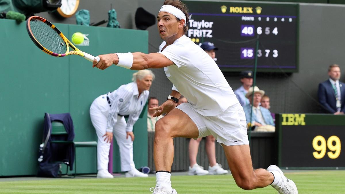 Nadal, en Wimbledon 2022