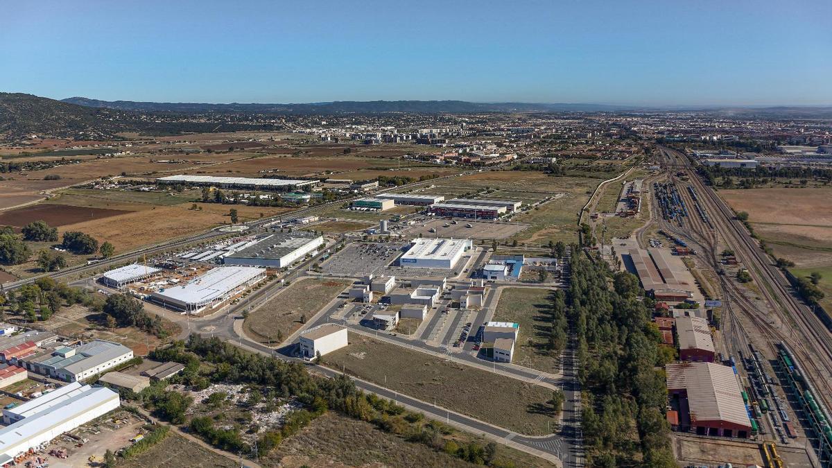 Vista del área logística de Córdoba.