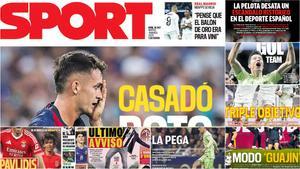 Las portadas de la prensa deportiva de hoy