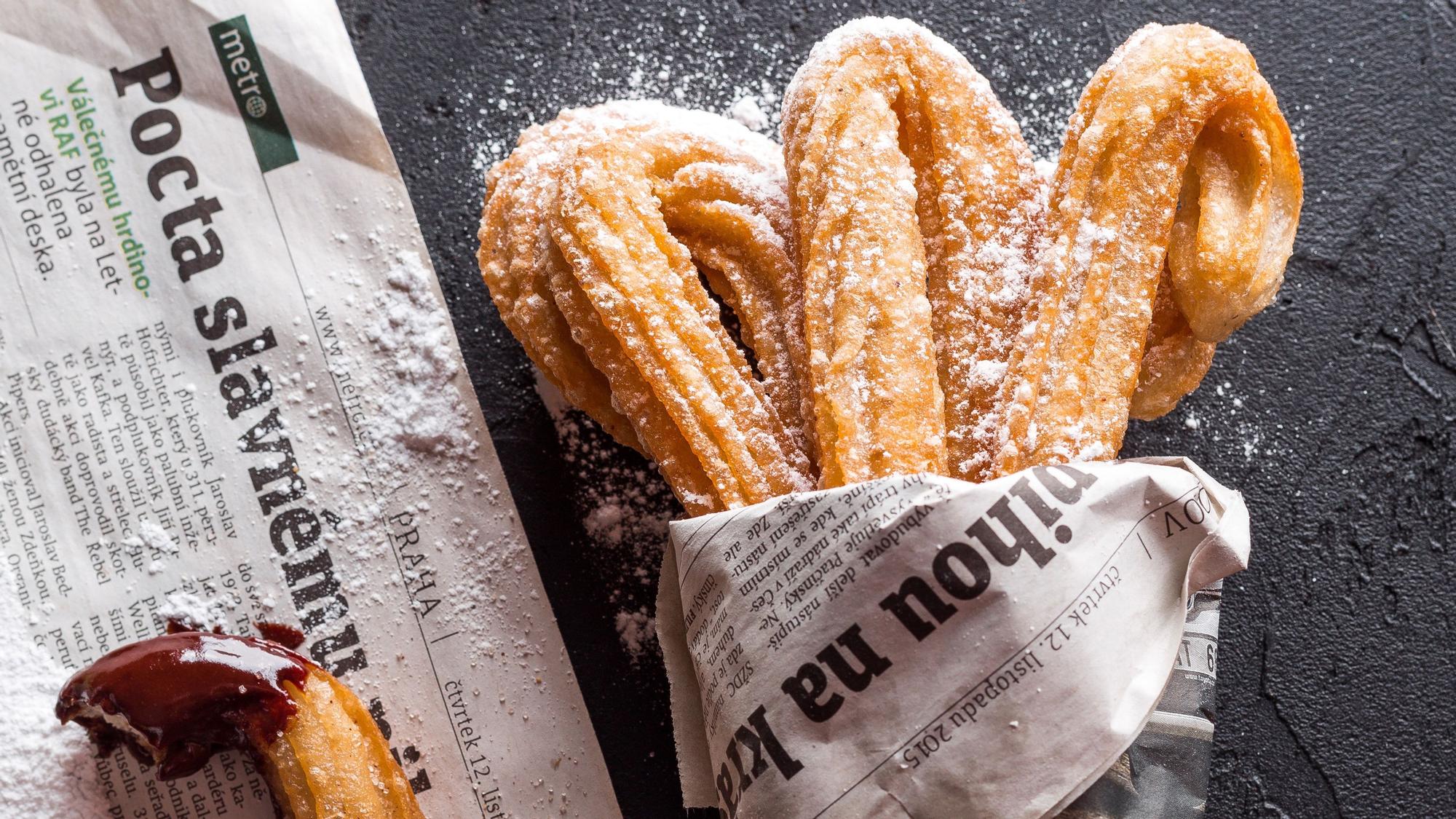 Los churros son un desayuno tradicional