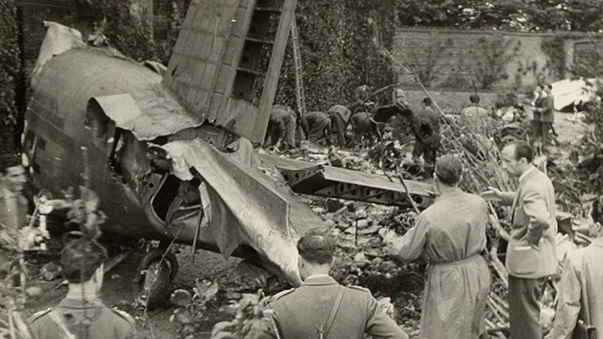 El avión que transportaba a la expedición del Torino desde Lisboa se estrelló a punto de llegar a destino