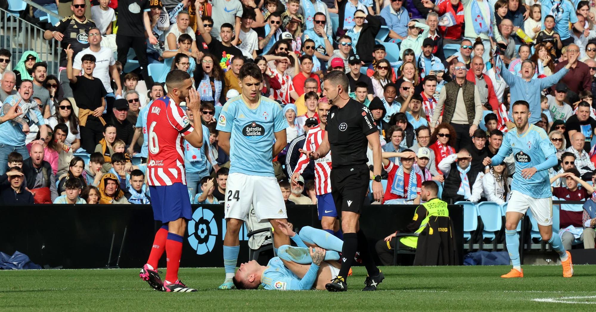 Las mejores imágenes del Celta-Atleti