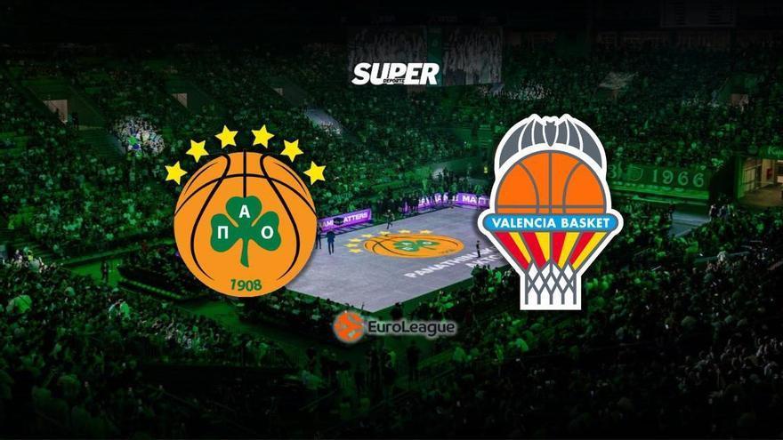 Panathinaikos BC - Valencia Basket: los playoffs de Euroliga, en vivo y en directo