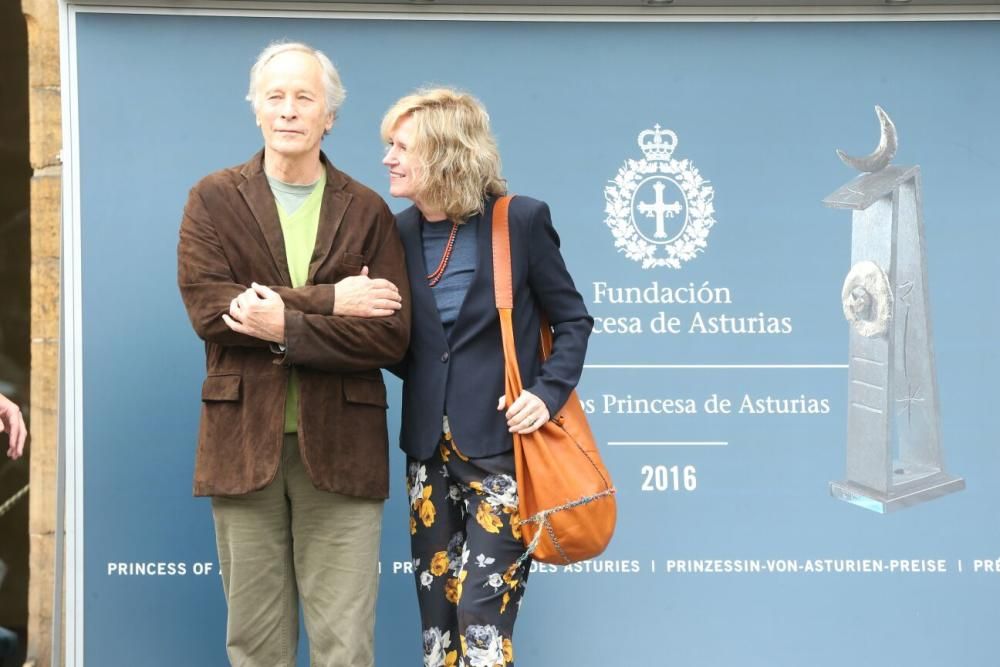 Llegada a Oviedo de RIchard Ford, premio "Princesa de Asturias" de las Letras 2016