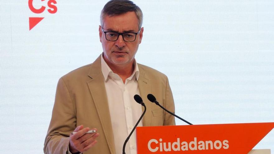 El secretario general de Ciudadanos José Manuel Villegas.