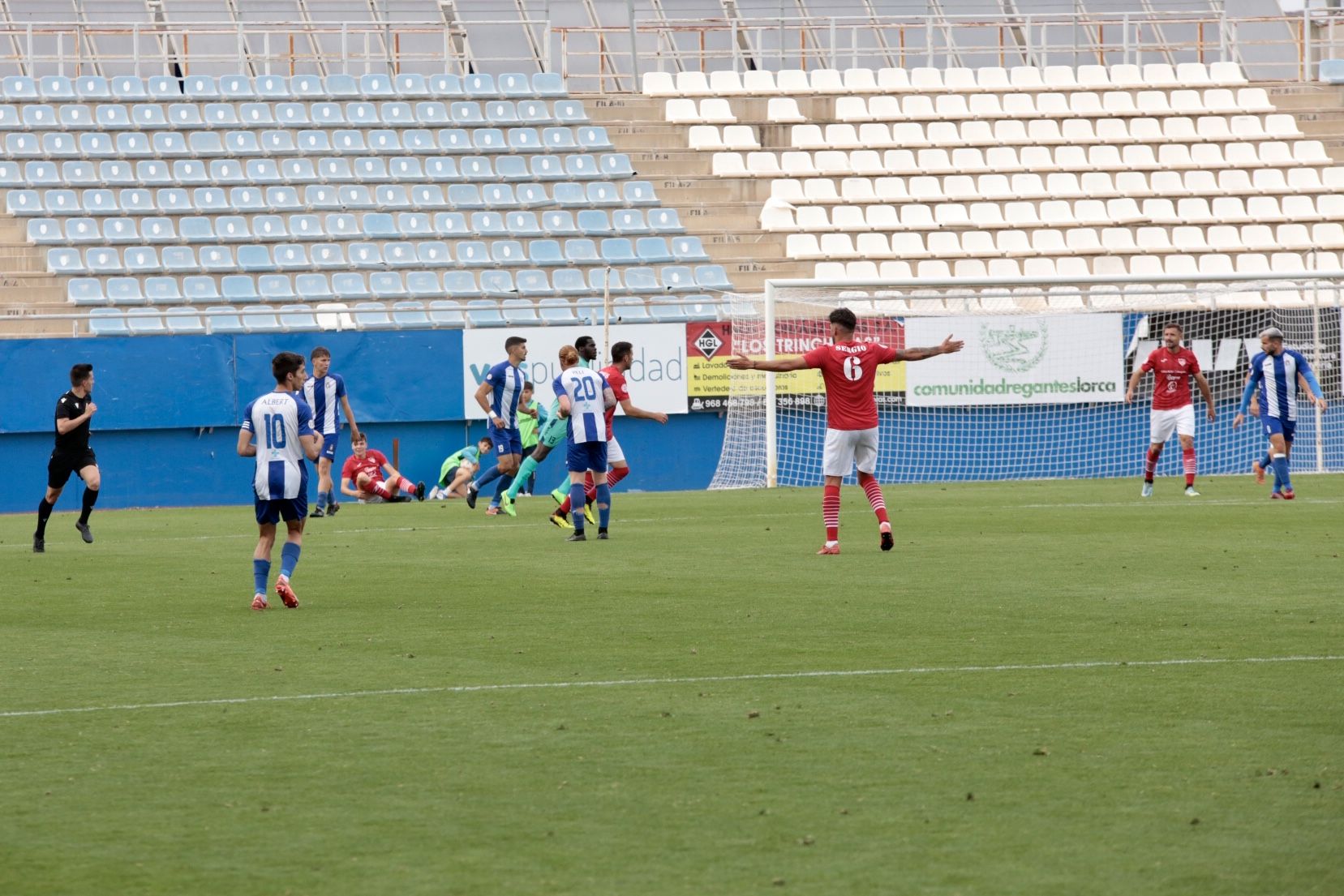 Las imágenes del partido Lorca Deportiva - La Unión