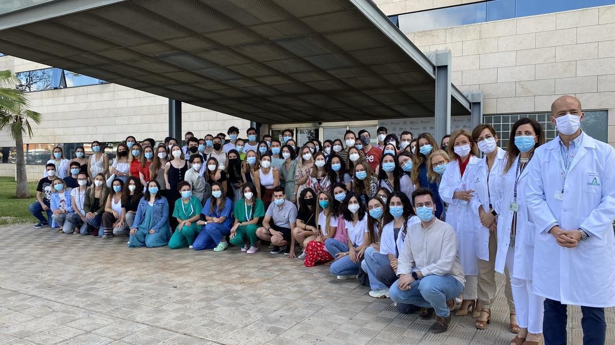 Residente, que entraron a formarse en junio de 2022 en en hospital Reina Sofía de Córdoba.