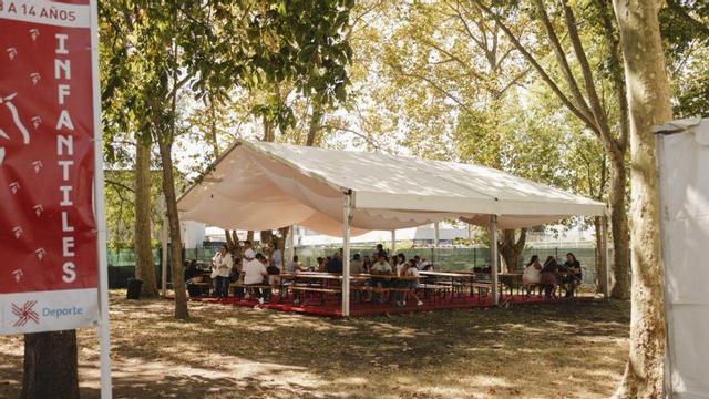 Carpa de los talleres realizados en la última edición del Hípico. |