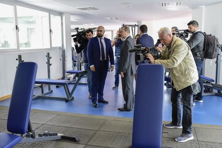 Inaguracion polideportivo cono sur en Pedro ...