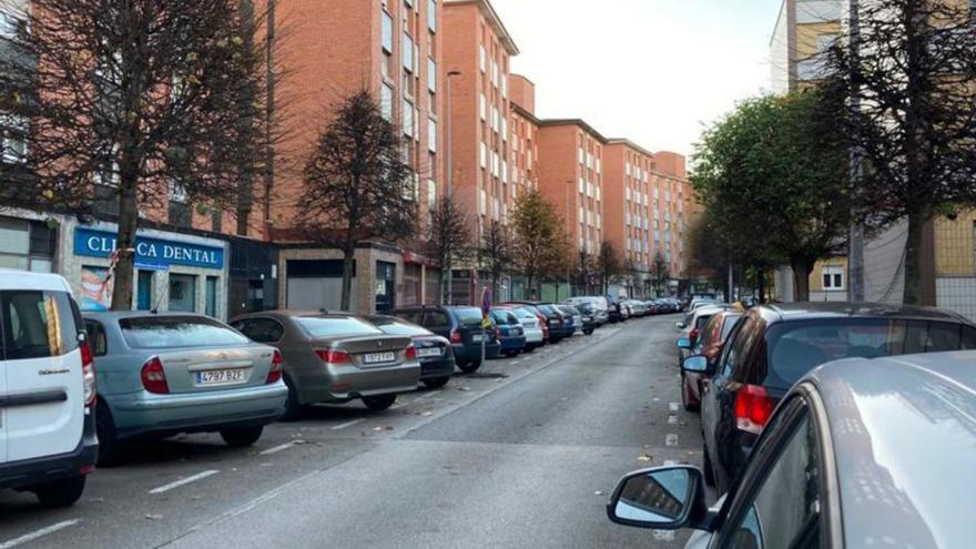 El entorno de la calle Guipúzcoa, ayer. | M. L.