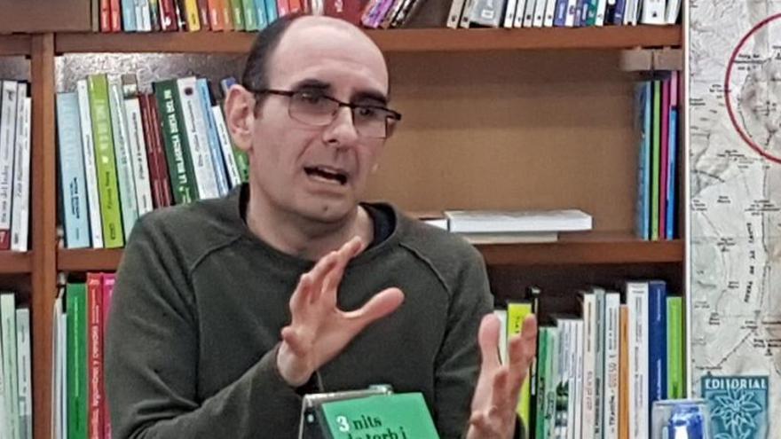 L&#039;autor del llibre, &quot;Jordi Cruz&quot;.