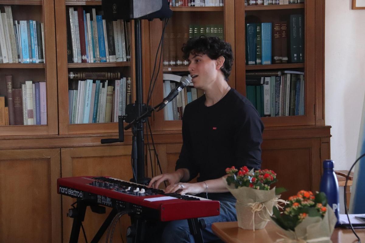 El cantant Roger Padrós, en la presentació del festival aquest divendres.