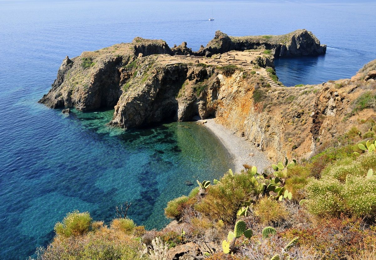 Poblado prehistórico de Punta Milazzese en Panarea.