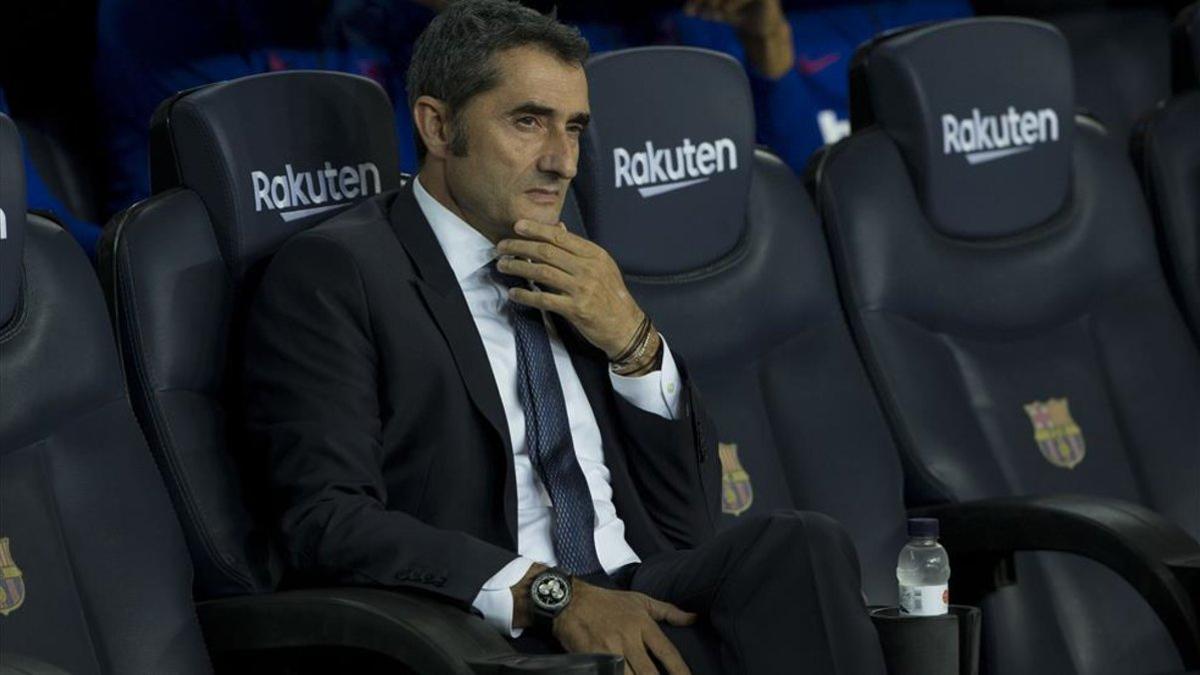 Ernesto Valverde respiró tranquilo tras la reacción del equipo azulgrana