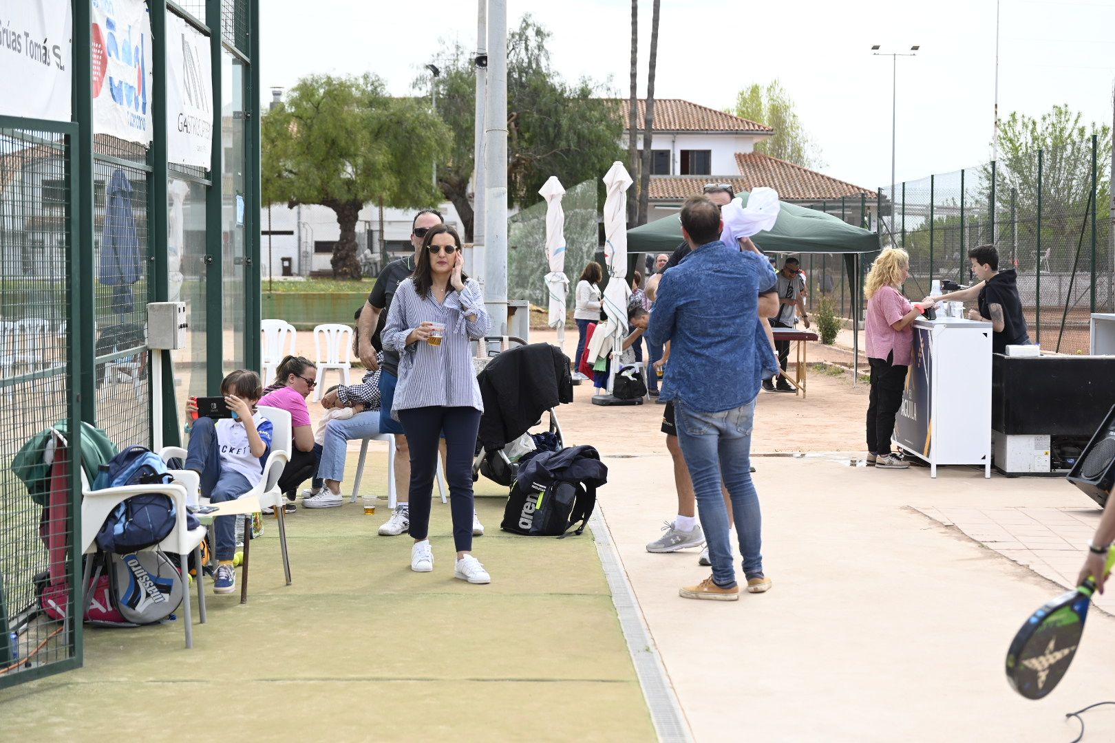 Las mejores imágenes de la jornada de pádel solidario de la Gaiata 15 en Castelló