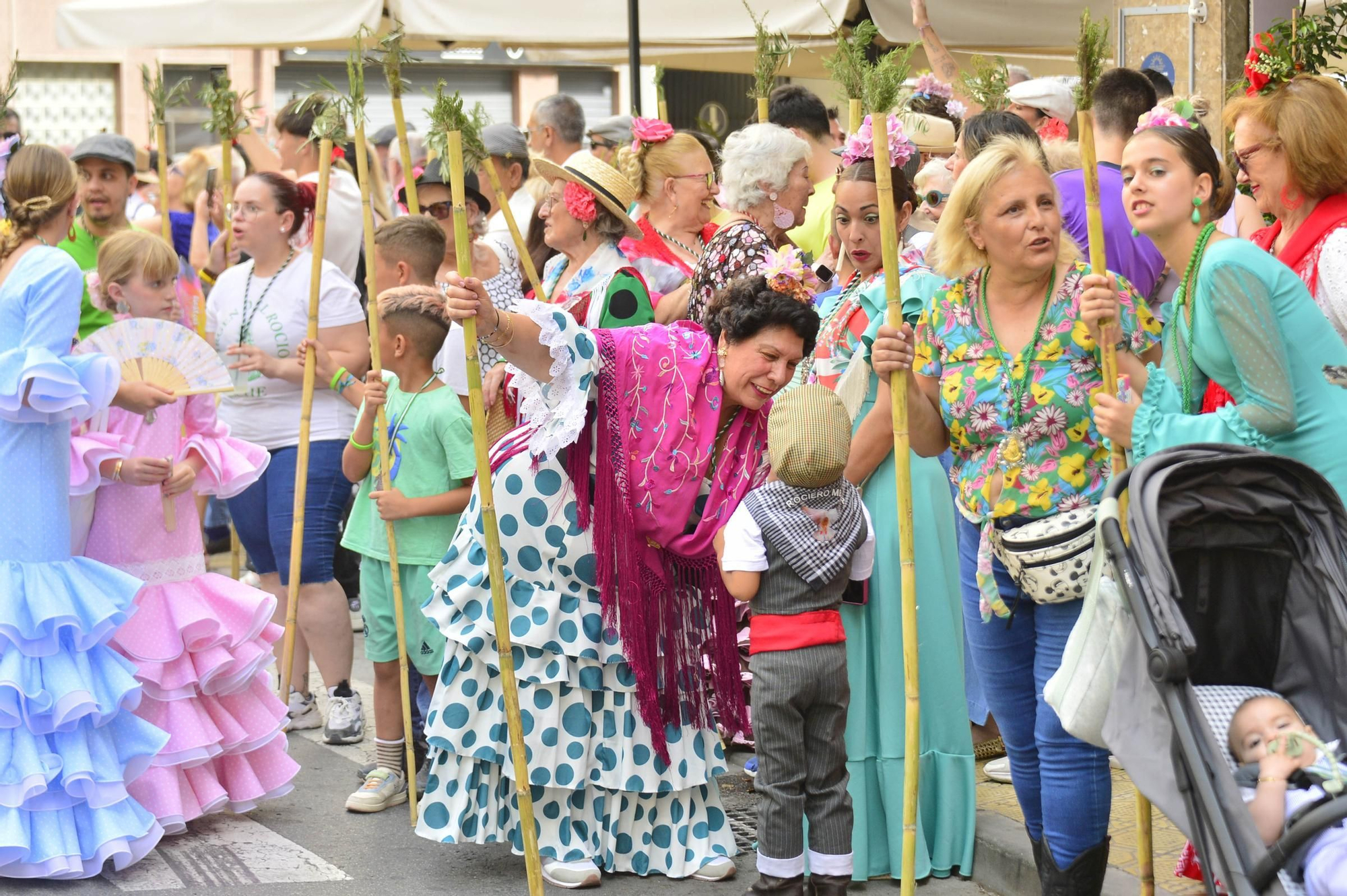 Salida de La Romería del Rocío
