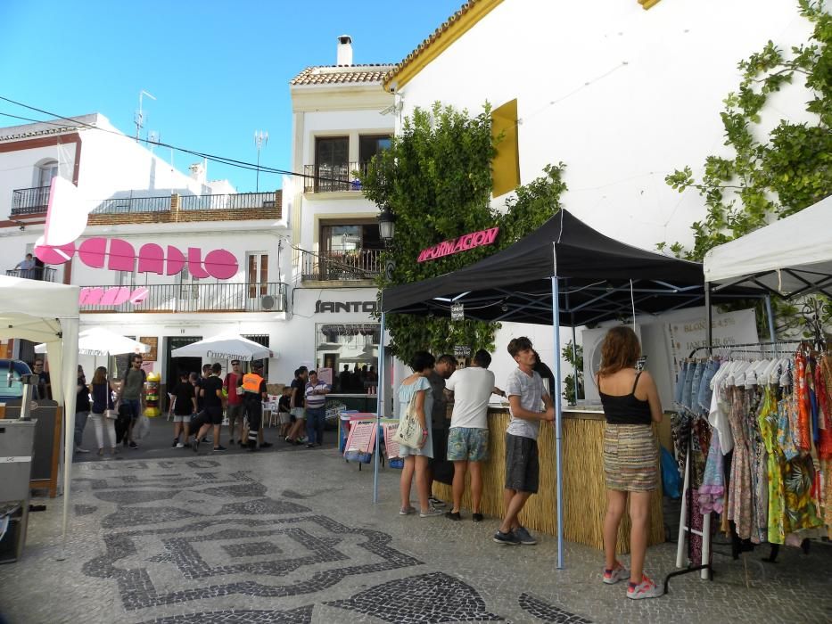 Las calles de Ojén, preparadas para el inicio de los conciertos