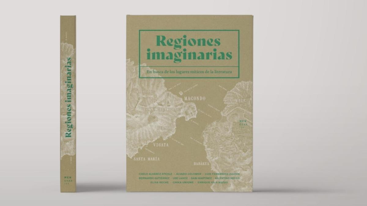 Portada del libro 'Regiones imaginarias: en busca de los lugares míticos de la literatura'.