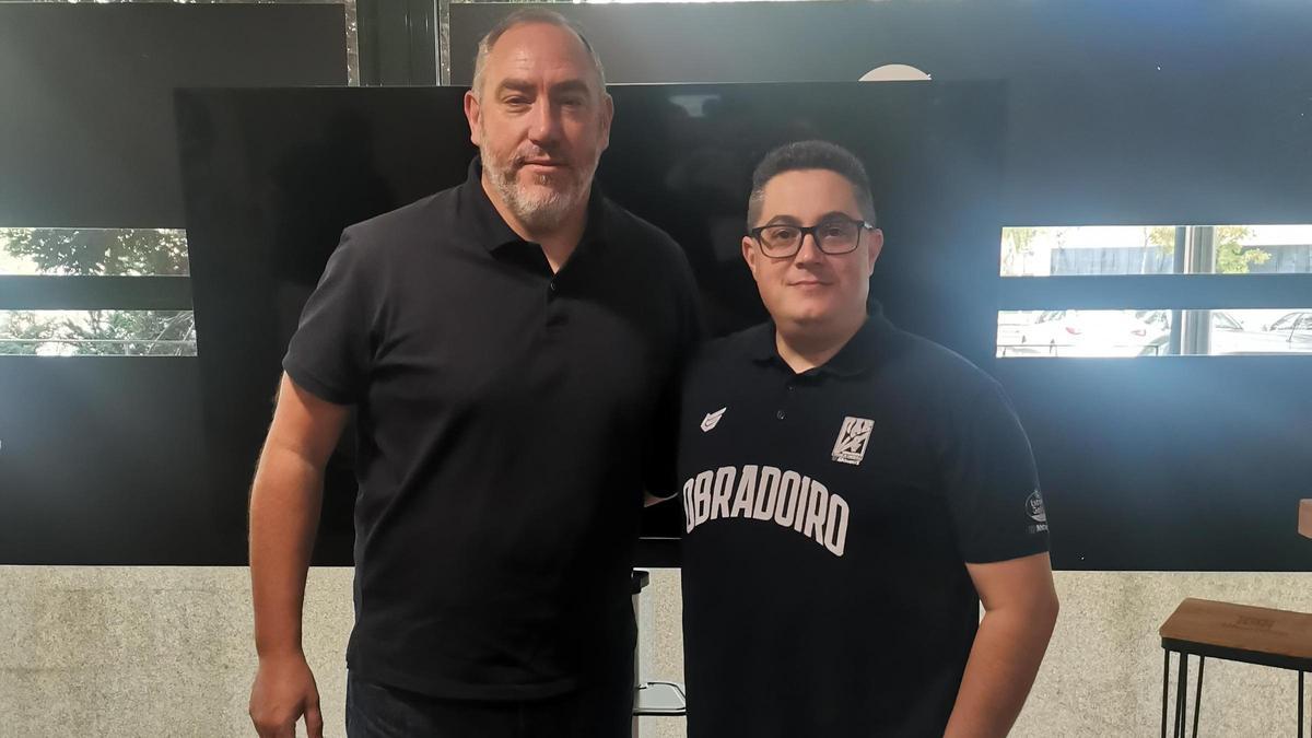 Héctor Galán y Diego Epifanio en el Hotel OCA Puerta del Camino.