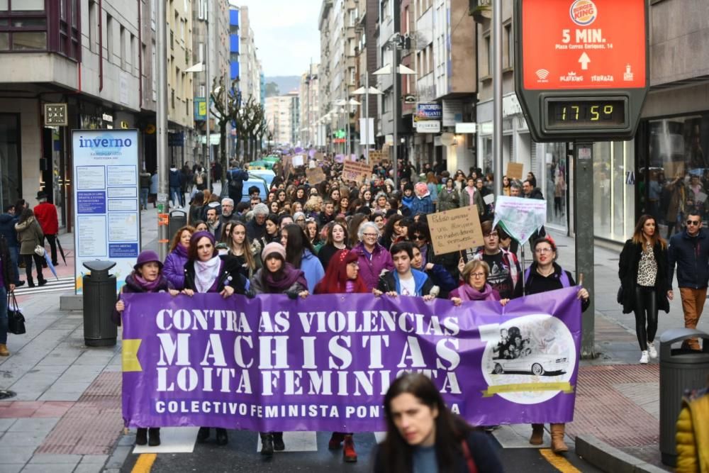 Una multitudinaria manifestación que recorrió la ciudad durante más de una hora denuncia los feminicidios y recuerda que "sin cuidados, no hay vida".