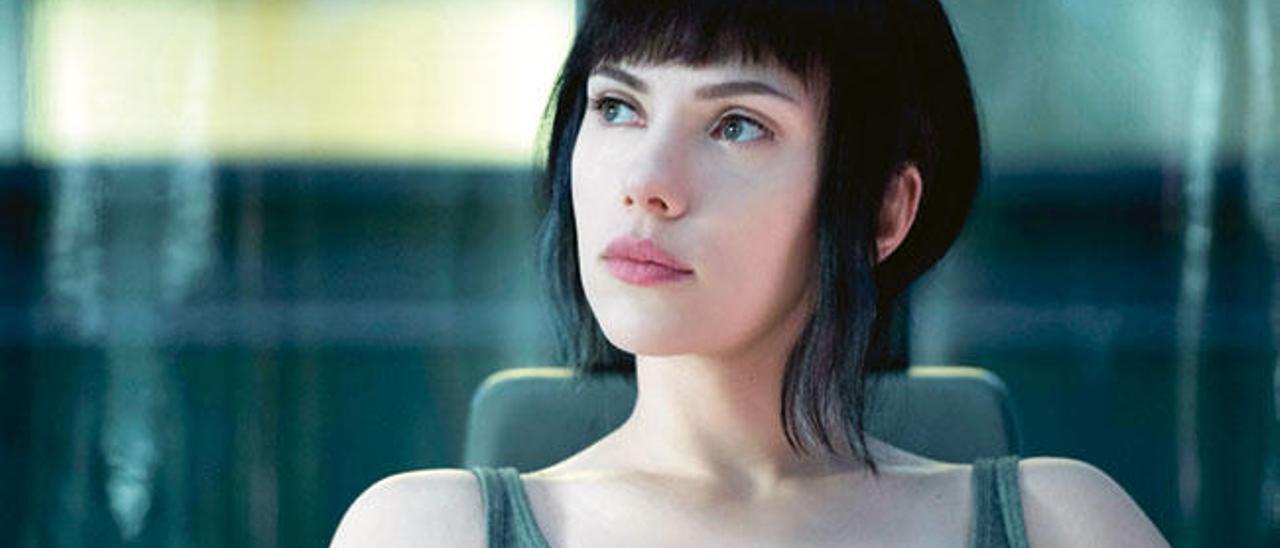 Scarlett Johansson, protagonista de &quot;Ghost in the shell&quot;. / Paramount