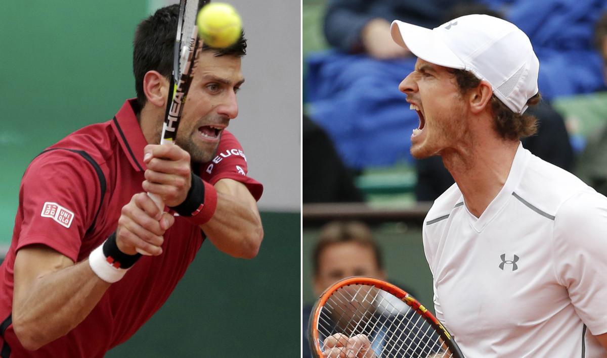 Novak Djokovic i Andy Murray s’enfrontaran a la final de Roland Garros.