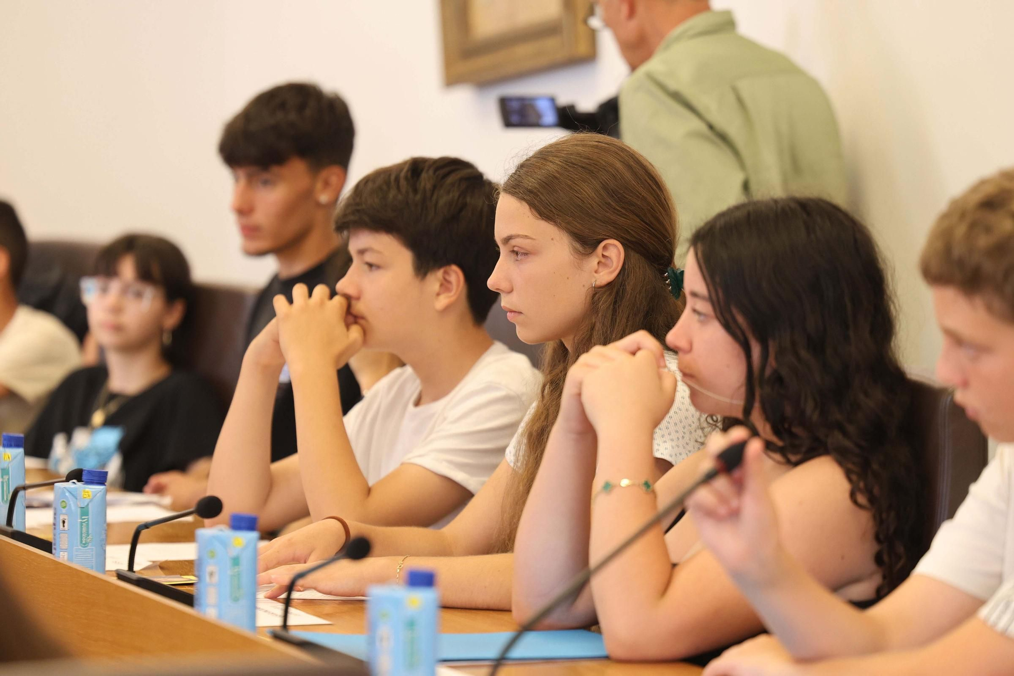 Pleno infantil en el Ayuntamiento de Santa Eulària