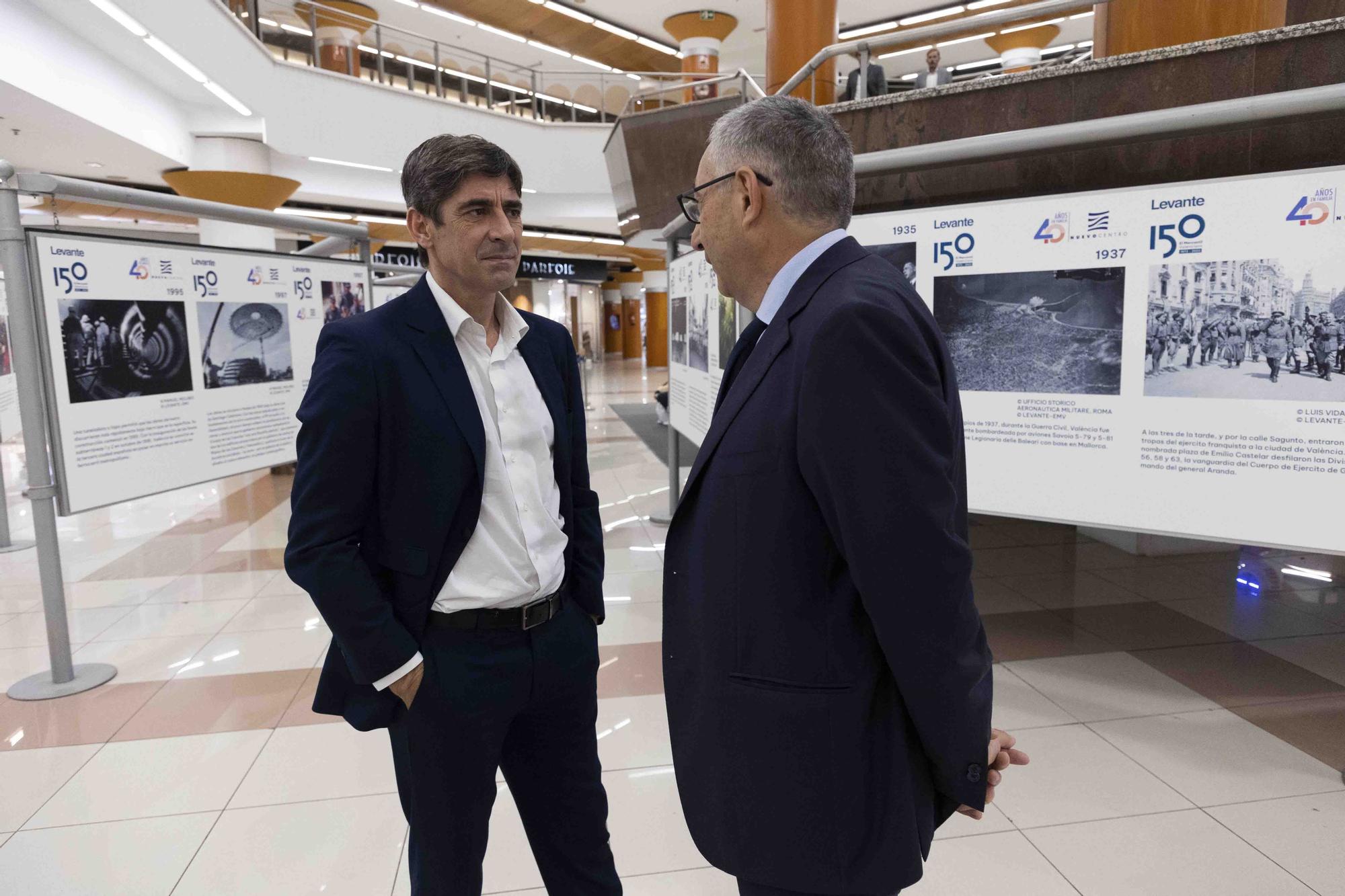 Inauguración de la exposición del 150 aniversario de Levante Emv