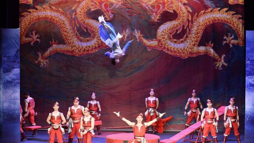 El Gran Circo Acrobático Nacional de China ya &#039;vuela&#039; en Zaragoza
