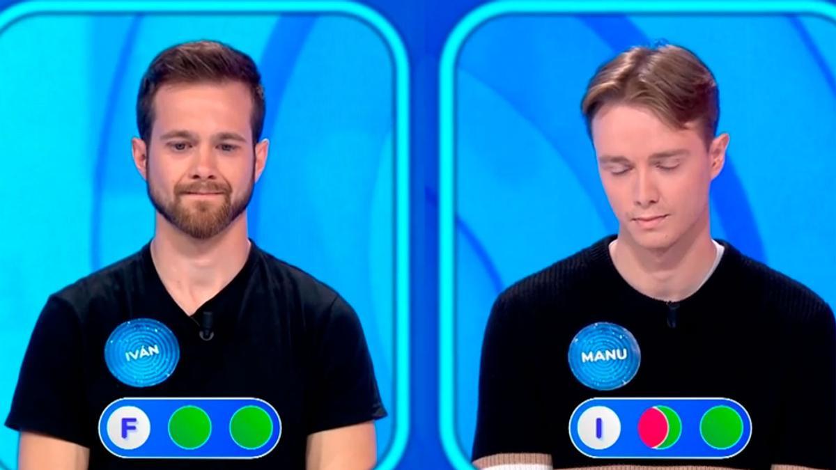 Manu se rinde en Pasapalabra: su felicitación a Iván tras la derrota en la silla azul
