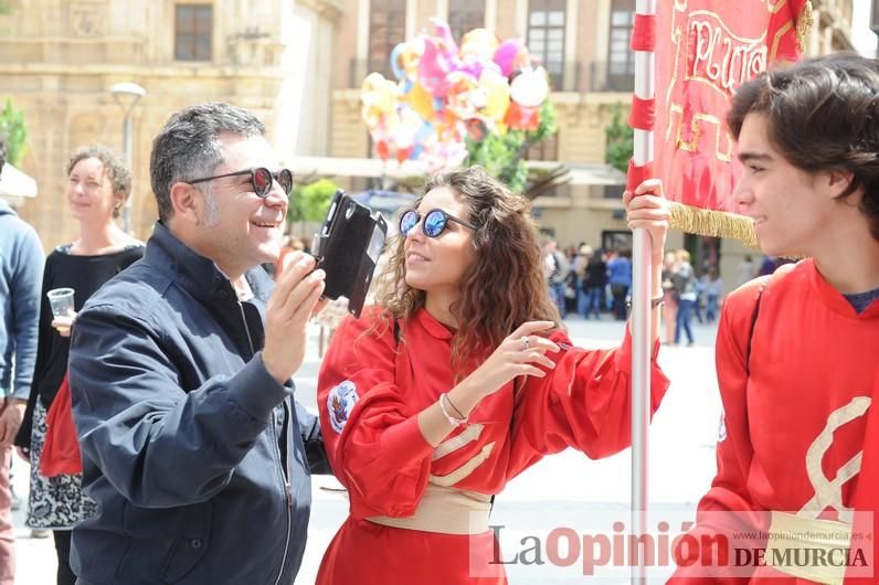 Ambiente sardinero en las calles de Murcia